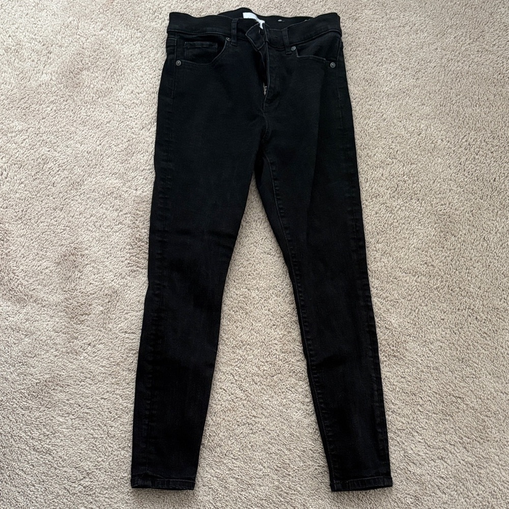 Loft Black Skinny Jeans